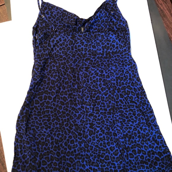 Leopard Print Spaghetti Strap Dress Wild Fable - Picture 4 of 7